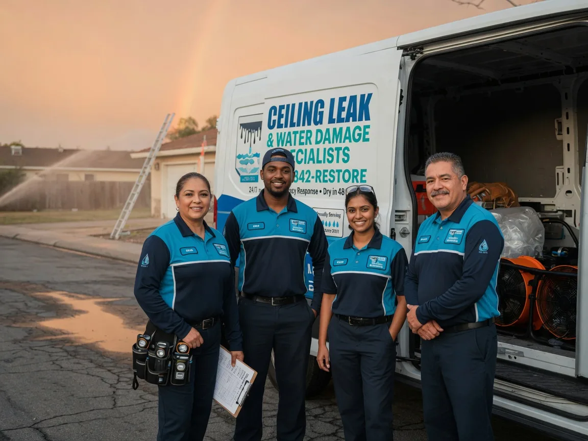 Ceiling Leak Cleanup company in Entriken, PA